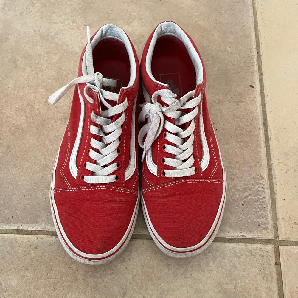 Red Vans